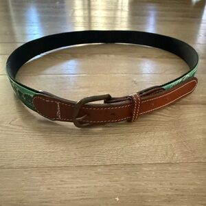 Croakies nylon mountain outdoor hiking scene leather cloth belt